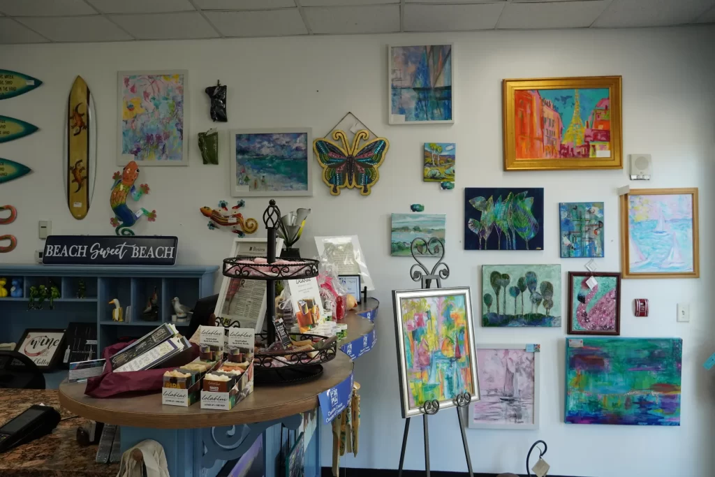 Inside A Gallery In Punta Gorda