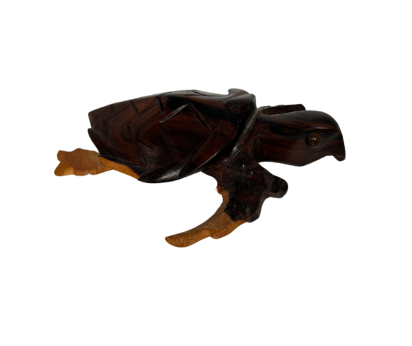 Cote Wood Carved Sea Turtle Tabletop Decor