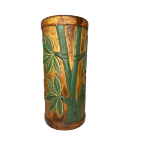 Tropical Wood Carved Umbrella Stand