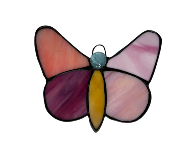 Small Stained Glass Butterfly