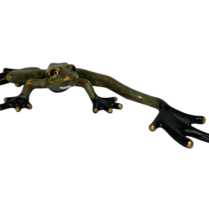 Olive Green Ceramic Frog