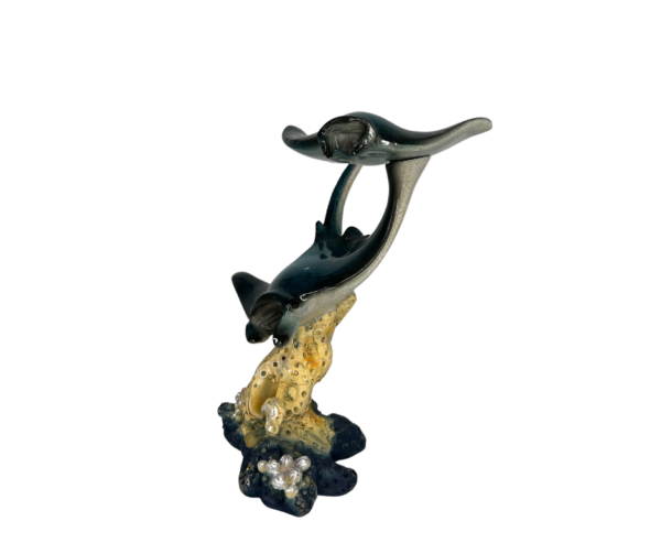 Double Blue Stingray Tabletop Decor - Image 4