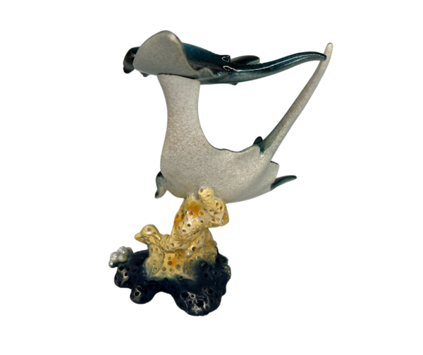Double Blue Stingray Tabletop Decor - Image 3