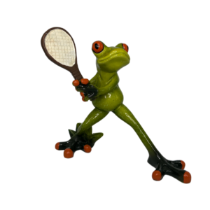 Tennis Frog Tabletop Decor