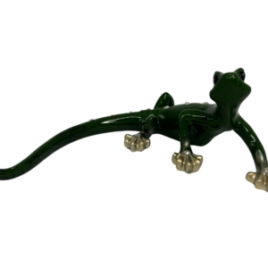 Green Lizard with Dazzling Jewels