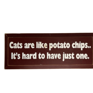 Cats Are Like Potato Chips