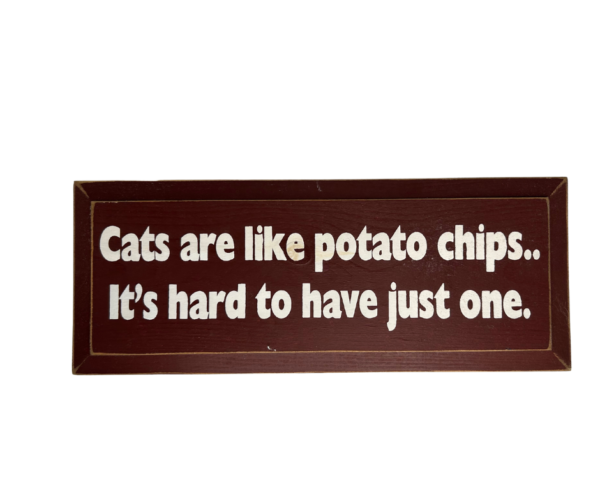 Cats Are Like Potato Chips