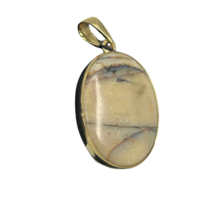 Charles Albert Jasper Stone Pendant