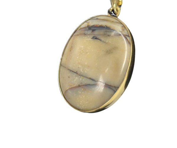 Charles Albert Jasper Stone Pendant - Image 3