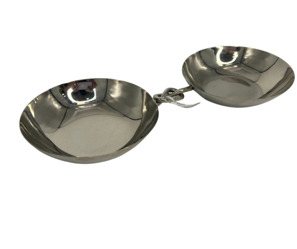 Double Knot Stainless Steel Dish