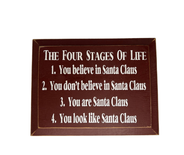 Four Stages of Life Sign