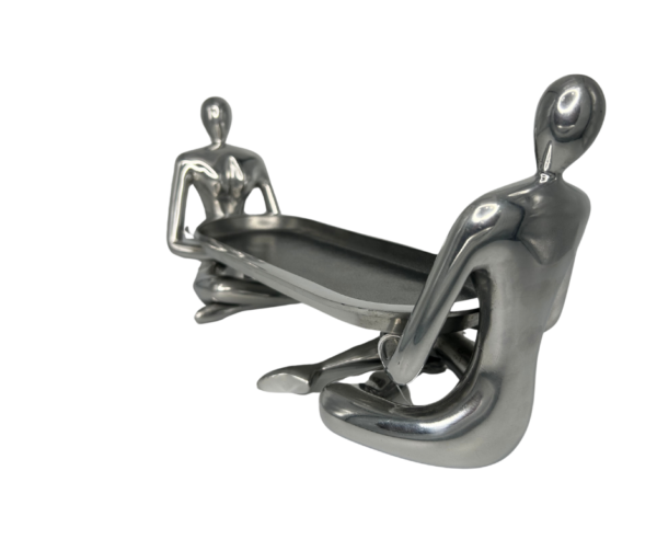 Valet Stainless Steel Duo with Dish - Image 3