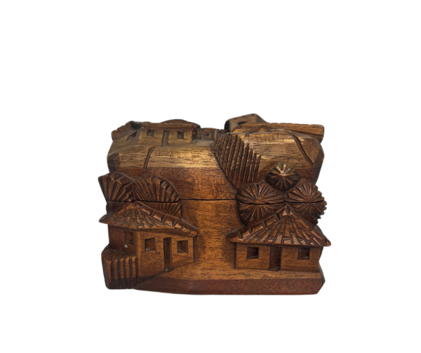 Carved Wooden Box from Honduras