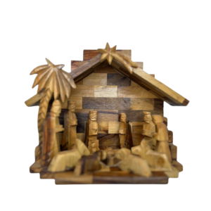 Olive Wood Nativity Set