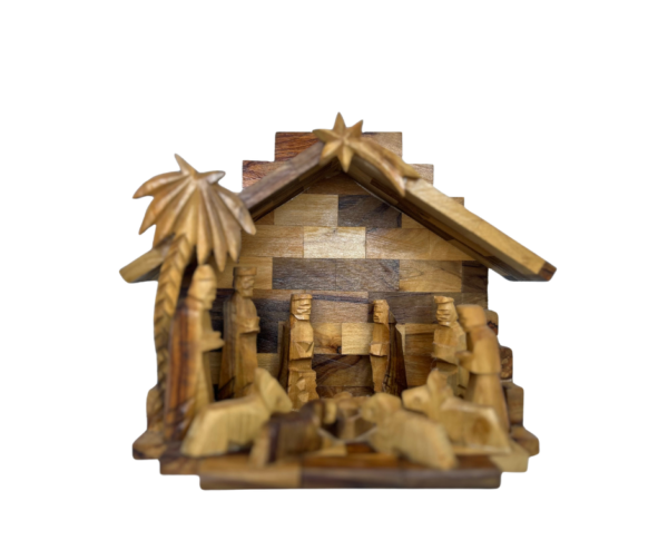 Olive Wood Nativity Set