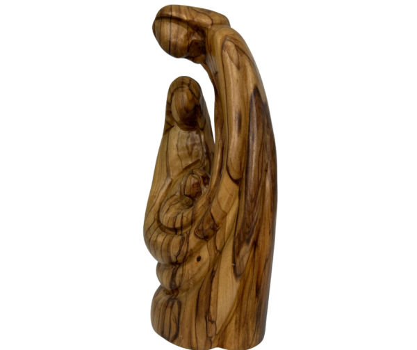 Olive Wood Holy Family - Image 3