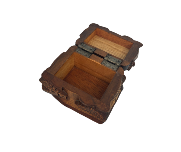 Carved Wooden Box from Honduras - Image 4