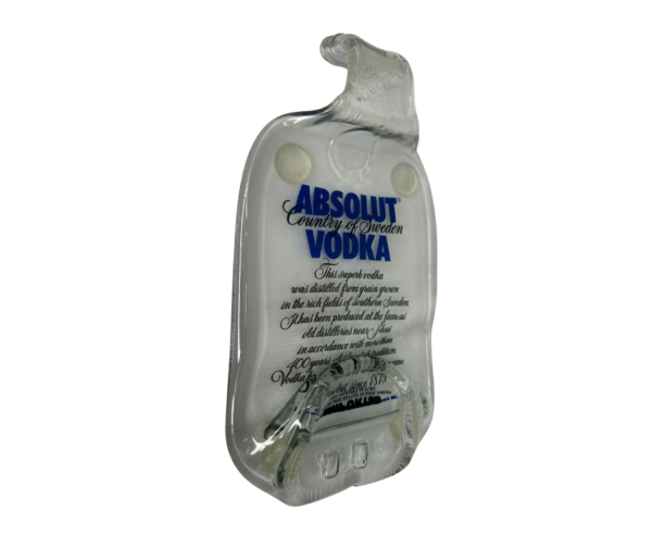Absolute Vodka Bottle Spoon Rest by Local Artist - Image 4