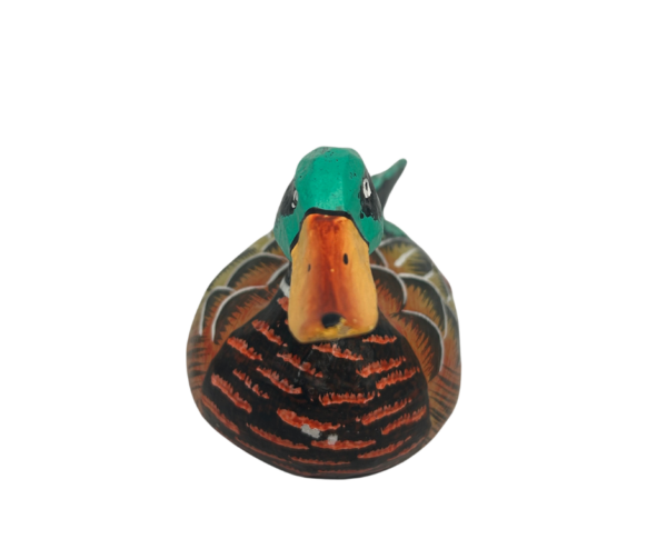 Small Carved Wooden Duck - Image 4