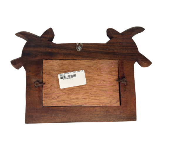 Wooden Carved Sea Turtle Florida Picture Frame - Image 4