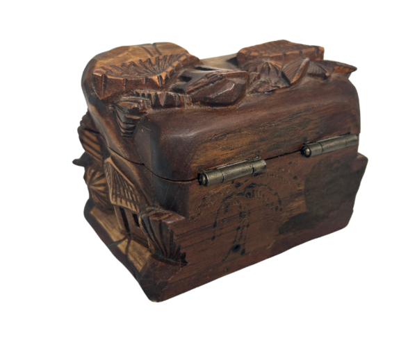 Carved Wooden Box from Honduras - Image 5