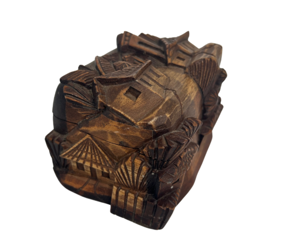Carved Wooden Box from Honduras - Image 6