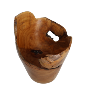 Apple Root Bowl – Carved Apple Wood