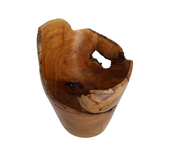 Apple Root Bowl – Carved Apple Wood