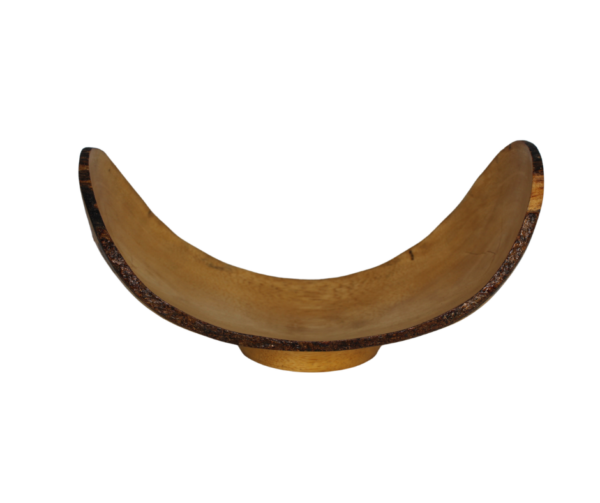 Oblong Wood Bowl