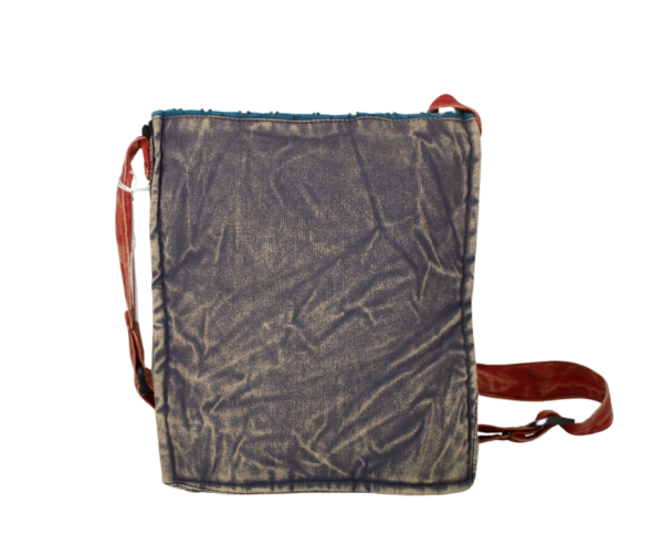 Patchwork Owl Crossbody Purse from Nepal - Image 5