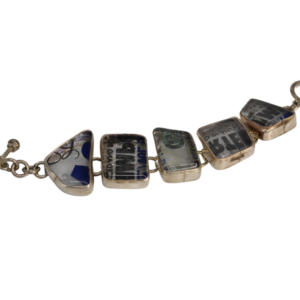 Charles Albert Recycled Vodka Bottle Bracelet – 925 Silver