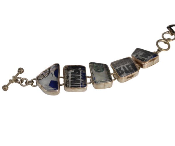 Charles Albert Recycled Vodka Bottle Bracelet – 925 Silver