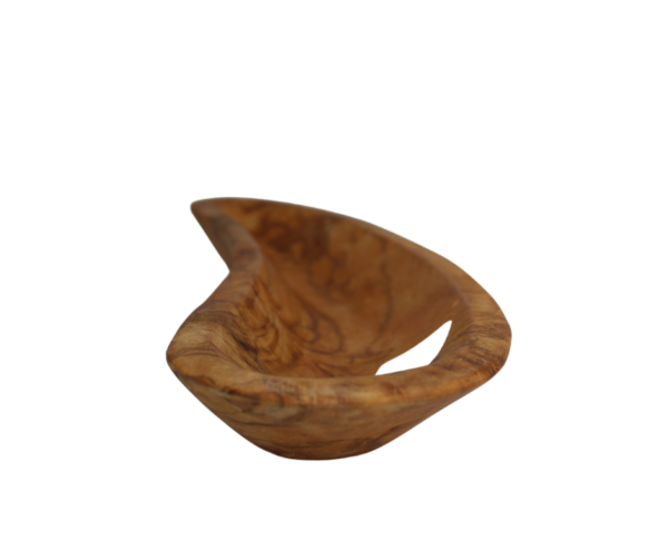 Oblong Olive Wood Dish with Slight Edges - Image 5