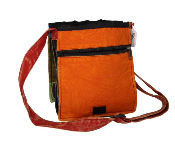 Patchwork Owl Crossbody Purse from Nepal - Image 6