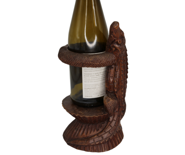 Alligator Wine Bottle Holder - Image 3