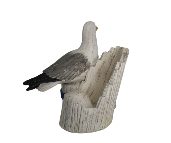 Poly Resin Seagull Wine Bottle Holder - Image 5