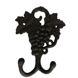 Grape Cluster Iron Wall Hook