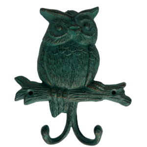 Three Owls on a Branch Wall Hook